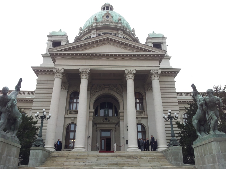 Budynek parlamentu w Belgradzie